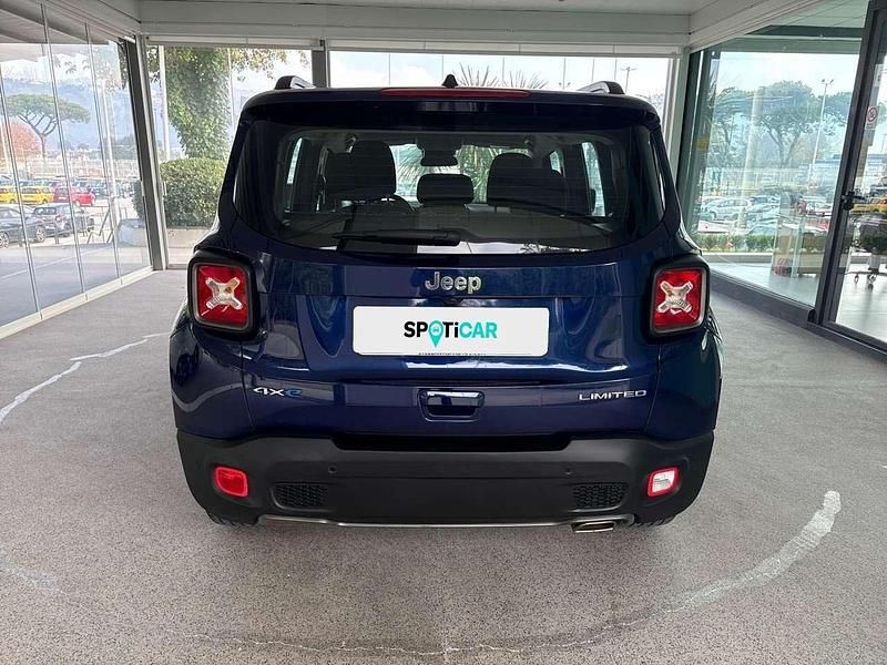 Usata Jeep Renegade Limited 190 CV (139 kW) 2021 Blu SUV