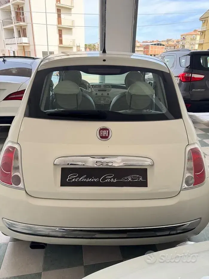 Usata Fiat 500 Pop 69 CV (50 kW) 2010 Bianco Berlina