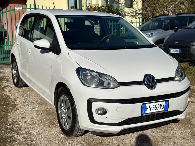 Usata VW up! 68 CV (50 kW) 2018 Bianco Utilitaria