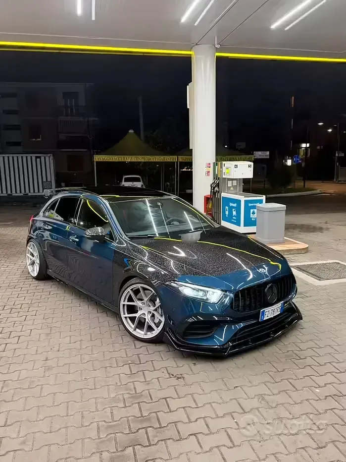 Usata Mercedes A35 AMG AMG 306 CV (225 kW) 2019 Blu Berlina
