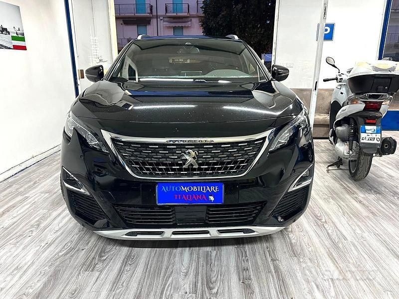 Usata Peugeot 3008 GT-line 131 CV (96 kW) 2018 Nero SUV