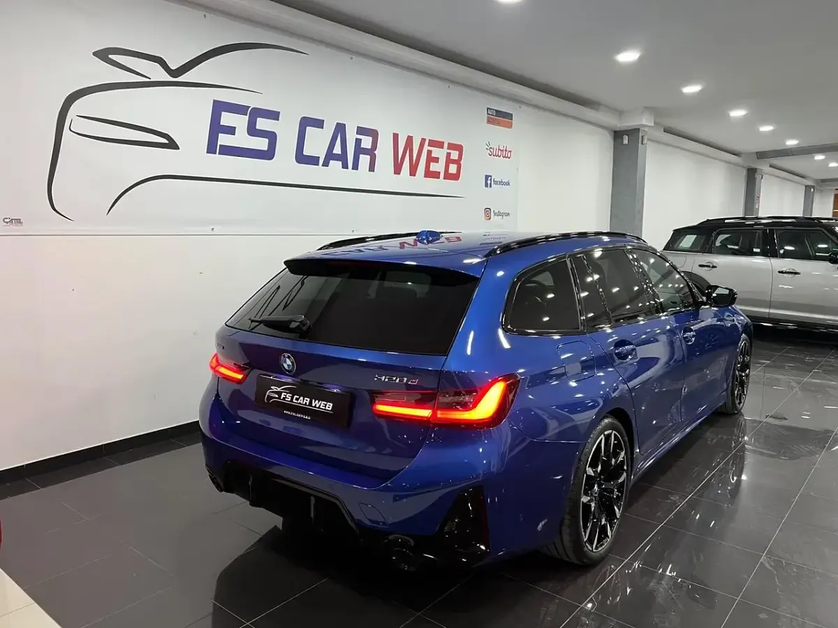 Begagnad BMW 320e M Sport 190 HK (139 kW) 2024 Blå Kombi