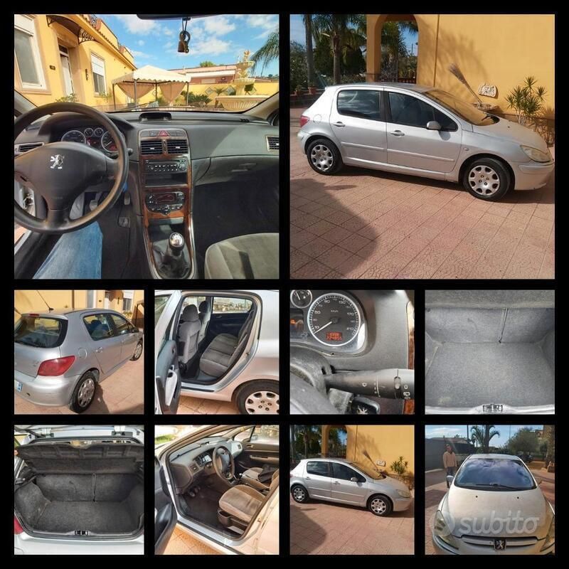 Usata Peugeot 307 90 CV (66 kW) 2003 Grigio Utilitaria