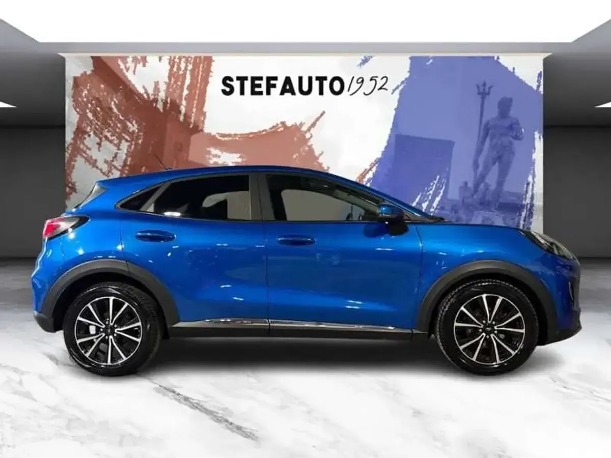 Usata Ford Puma Titanium S 125 CV (91 kW) 2020 Blu elettrico SUV
