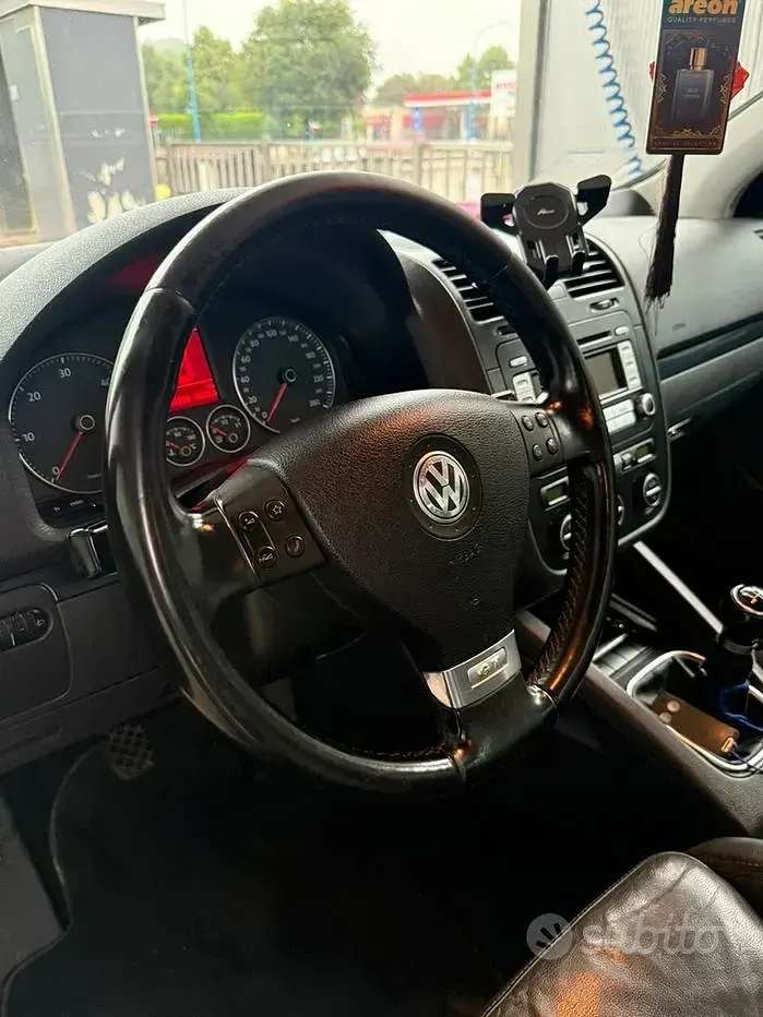 Usata VW Golf VI GT 140 CV (102 kW) 2008 Nero Utilitaria
