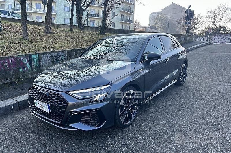 Usata Audi A3 S-Line 150 CV (110 kW) 2024 Grigio Berlina