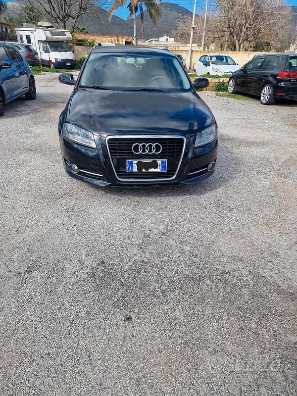 Usata Audi A3 2010 Nero Utilitaria