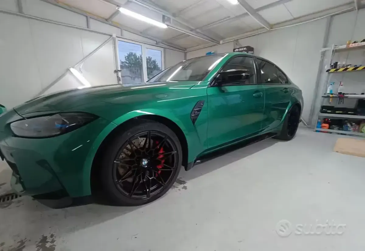 Usata BMW M3 510 CV (375 kW) 2023 Verde Berlina