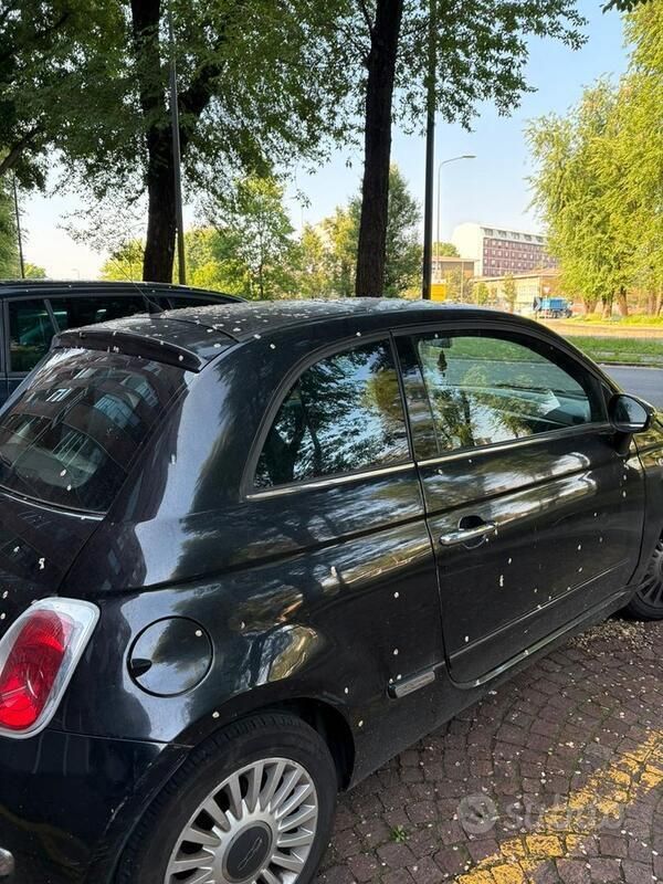 Usata Fiat 500 69 CV (50 kW) 2010 Nero Utilitaria