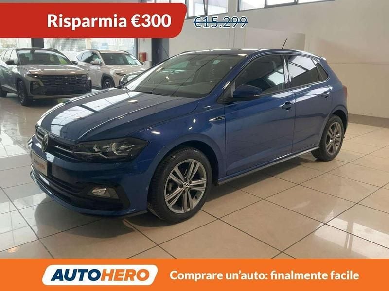 Usata VW Polo Sport 95 CV (69 kW) 2021 Blu Utilitaria