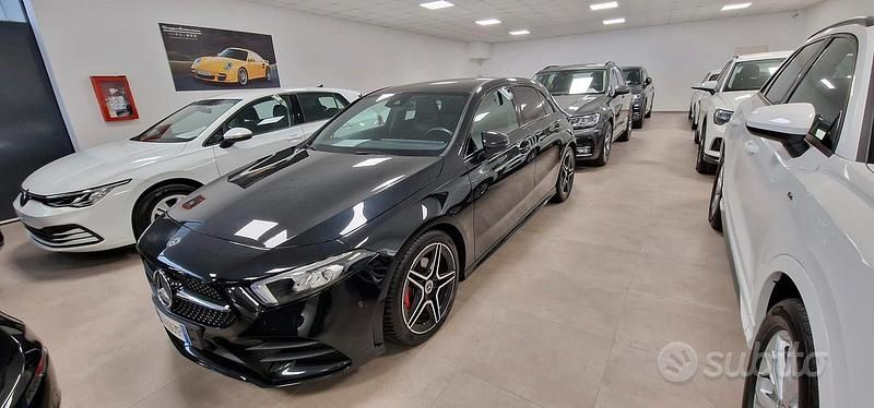 Usata Mercedes A180 Premium 2019 Nero Utilitaria