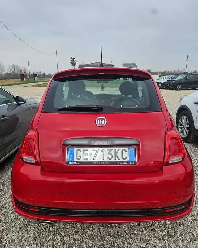 Usata Fiat 500 Sport 69 CV (50 kW) 2021 Rosso Utilitaria