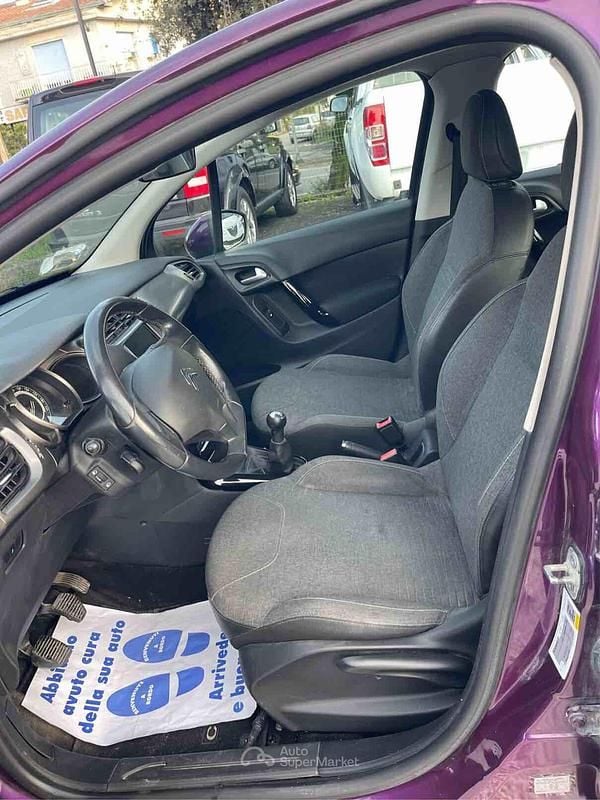 Usata Citroën C3 Exclusive 82 CV (60 kW) 2016 Viola Berlina