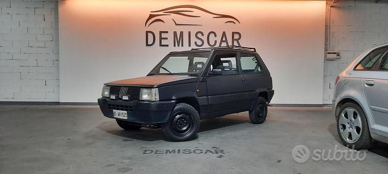 Usata Fiat Panda 4x4 50 CV (36 kW) 1988 Nero Utilitaria
