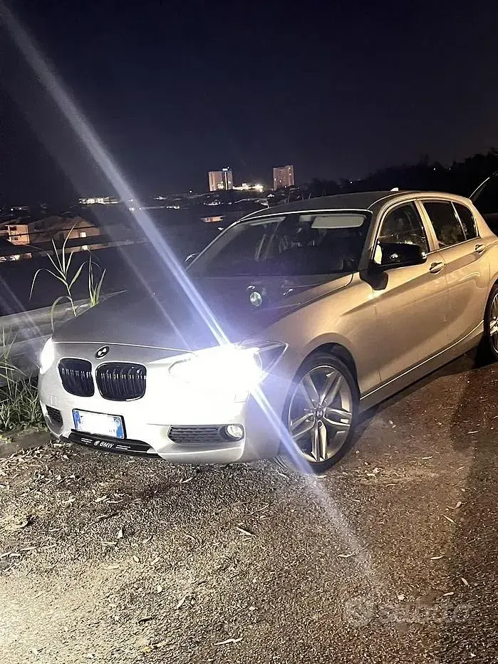 Usata BMW 118 2015 Grigio Utilitaria