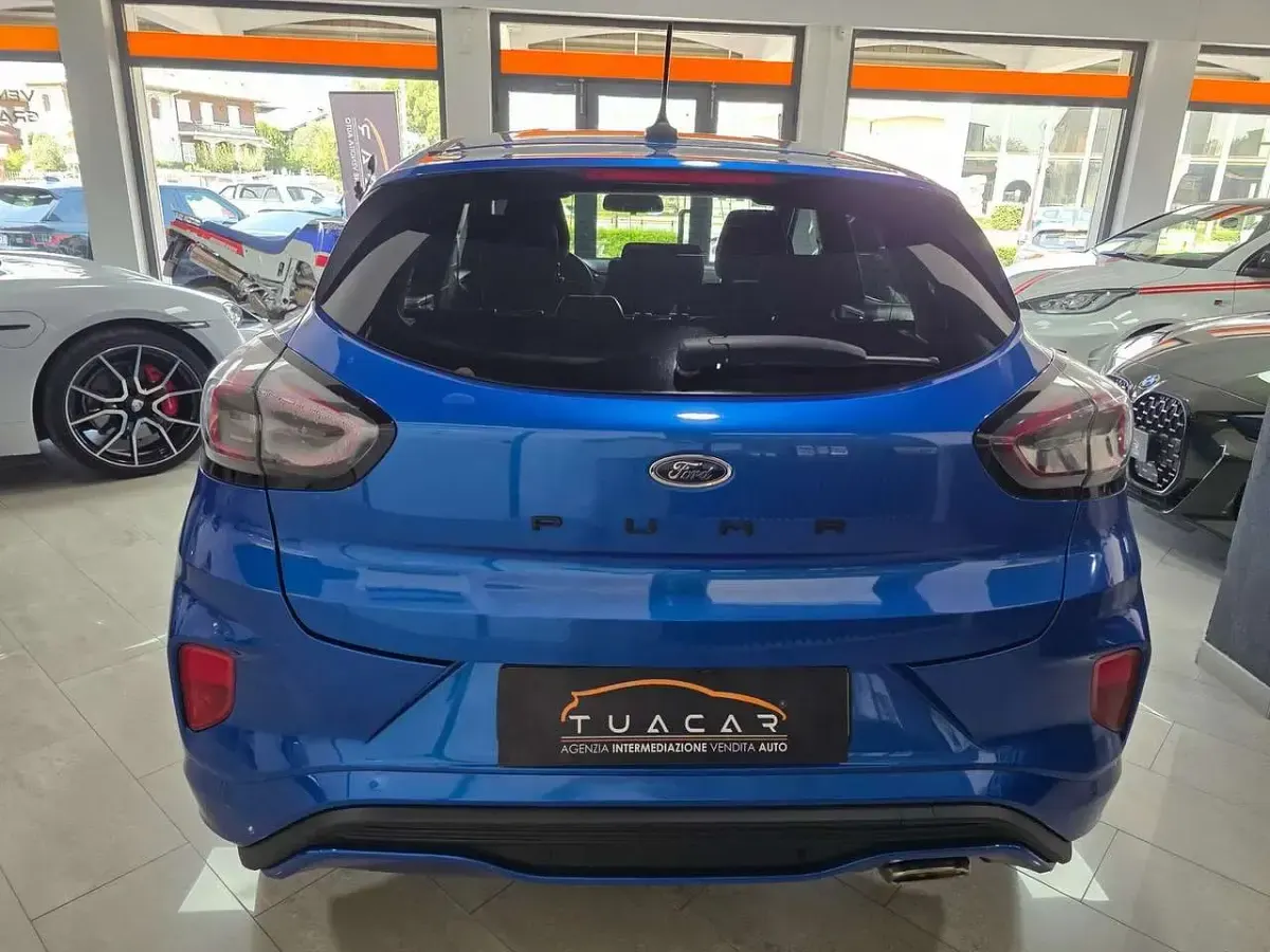 Usata Ford Puma ST-Line 125 CV (91 kW) 2021 Blu/azzurro SUV