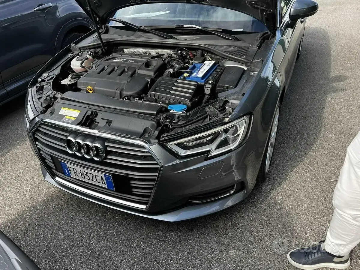 Usata Audi A3 150 CV (110 kW) 2017 Grigio Berlina