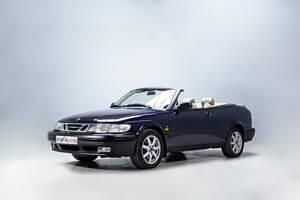 Usata Saab 9-3 Cabriolet 131 CV (96 kW) 1998 Blu Cabrio