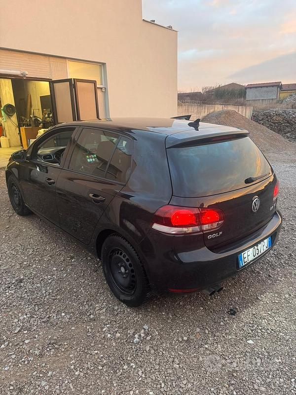 Usata VW Golf VI Highline 140 CV (102 kW) 2010 Nero Utilitaria