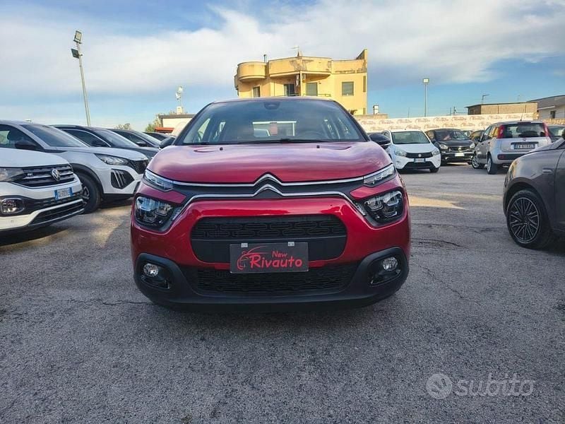 Rosso Usata 2022 Citroën C3 Shine Berlina | 12.900 € (Buon prezzo) - Immagine 1/4