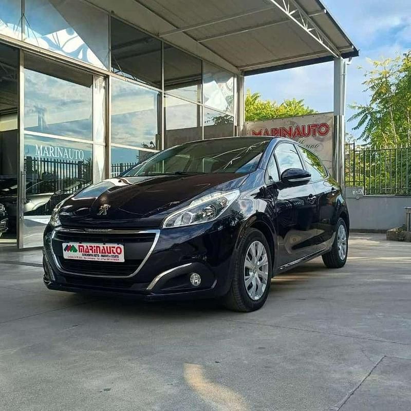 Usata Peugeot 208 S 102 CV (75 kW) 2019 Blu Utilitaria