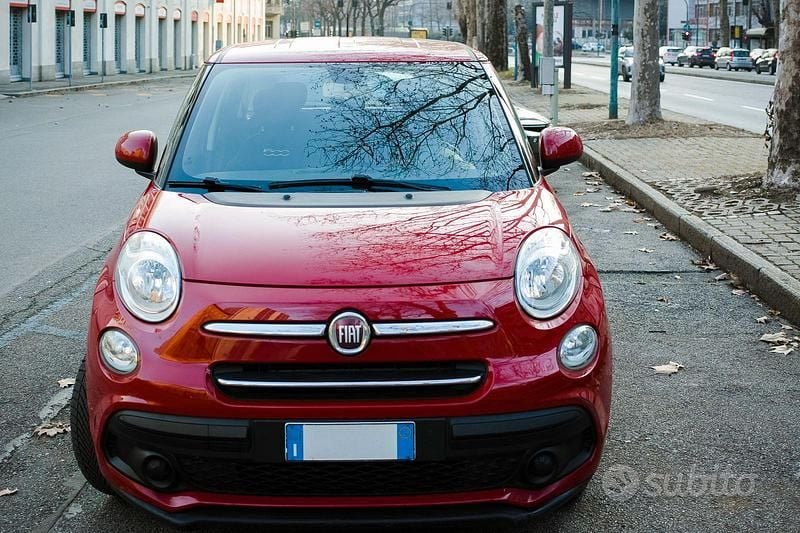 Usata Fiat 500L Wagon 95 CV (69 kW) 2020 Rosso Monovolume