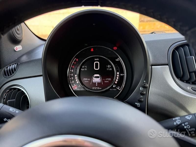 Usata Fiat 500 Sport 69 CV (50 kW) 2018 Verde Utilitaria