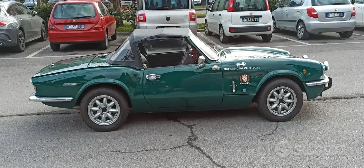 Usata Triumph Spitfire 1970 Verde Cabrio