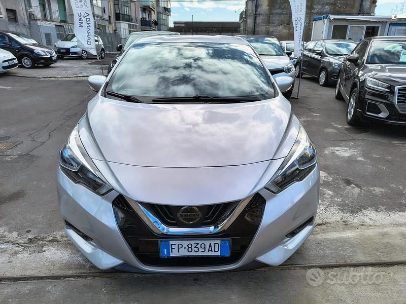 Usata Nissan Micra 90 CV (66 kW) 2018 Grigio Utilitaria
