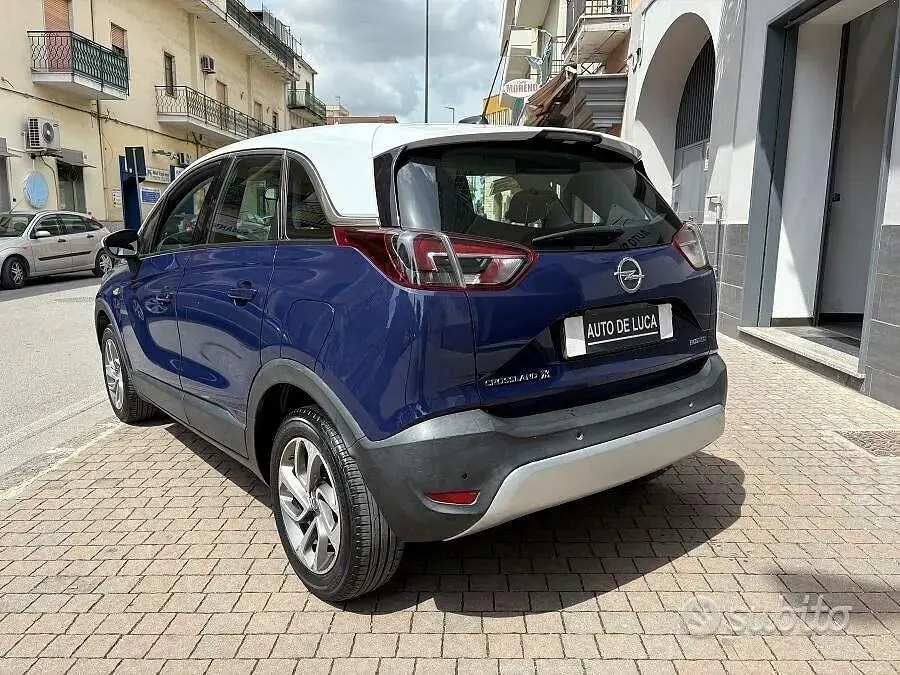 Usata Opel Crossland X Innovation 83 CV (61 kW) 2019 Blu SUV
