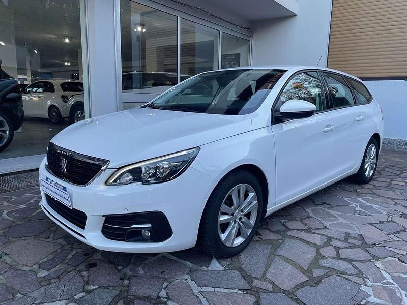 Bianco Usata 2021 Peugeot 308 SW Business-Line Station wagon | 10.900 € (Super prezzo) - Immagine 1/4
