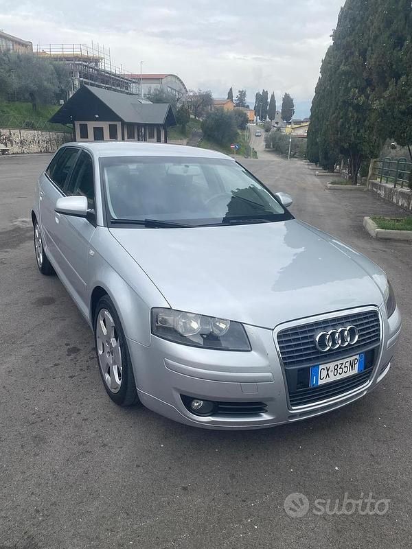 Usata Audi A3 Ambition 140 CV (102 kW) 2005 Grigio Utilitaria