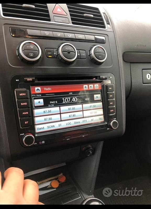 Usata VW Touran 2013 Bianco Monovolume