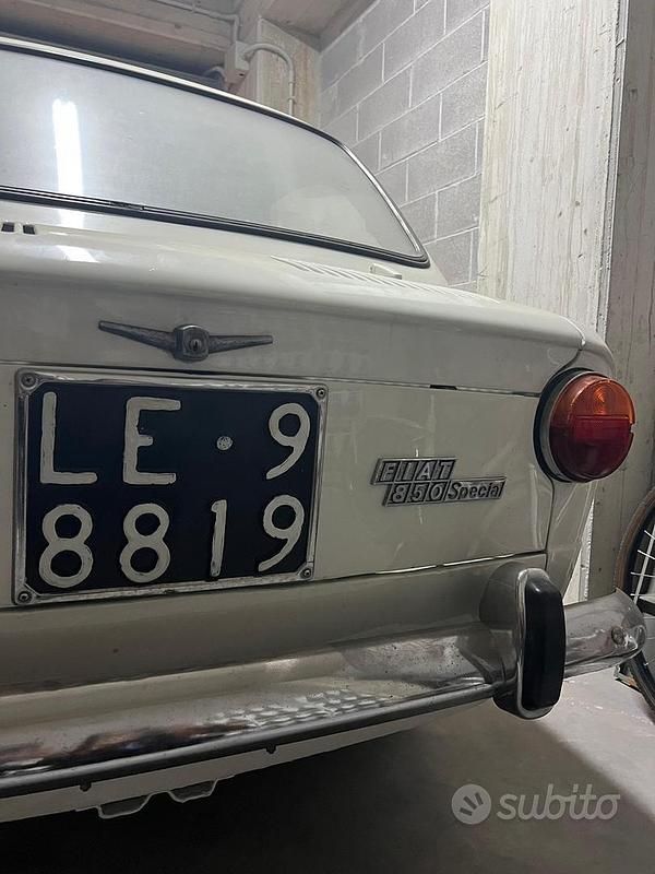 Usata Fiat 850 1970 Bianco