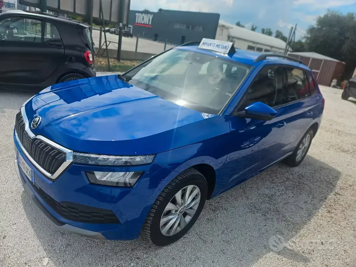 Usata Skoda Kamiq Ambition 90 CV (66 kW) 2020 Blu SUV