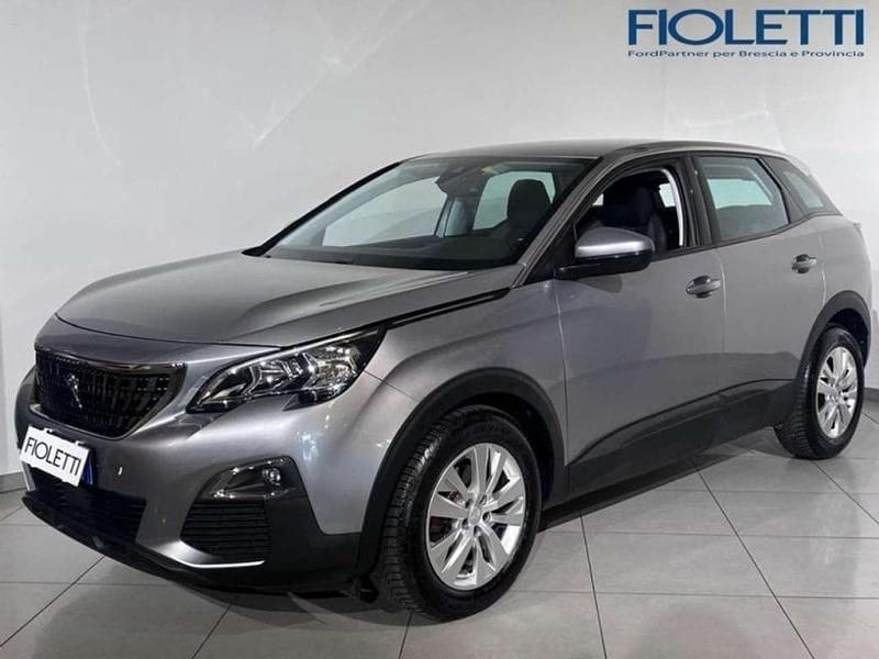 Usata Peugeot 3008 Business-Line 131 CV (96 kW) 2019 Argento SUV