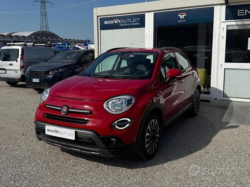 Usata Fiat 500 Cross 120 CV (88 kW) 2021 Rosso Berlina