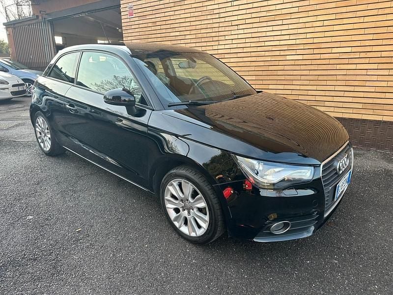 Usata Audi A1 Ambition 86 CV (63 kW) 2011 Nero Utilitaria