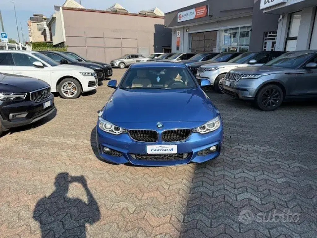 Usata BMW 430 M Sport 258 CV (189 kW) 2017 Blu Coupé