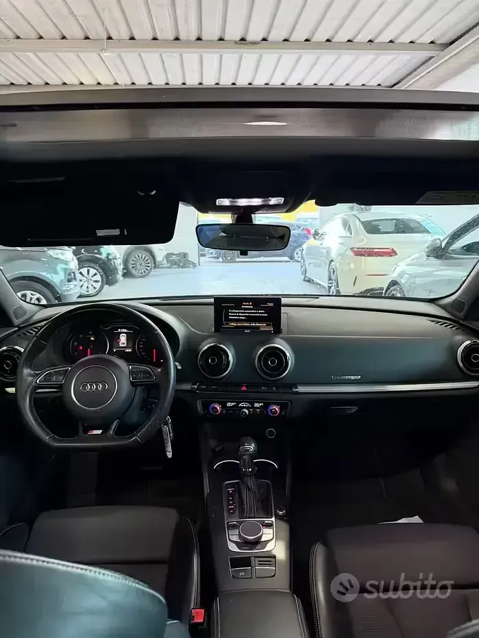 Usata Audi A3 Comfort 184 CV (135 kW) 2015 Nero Berlina