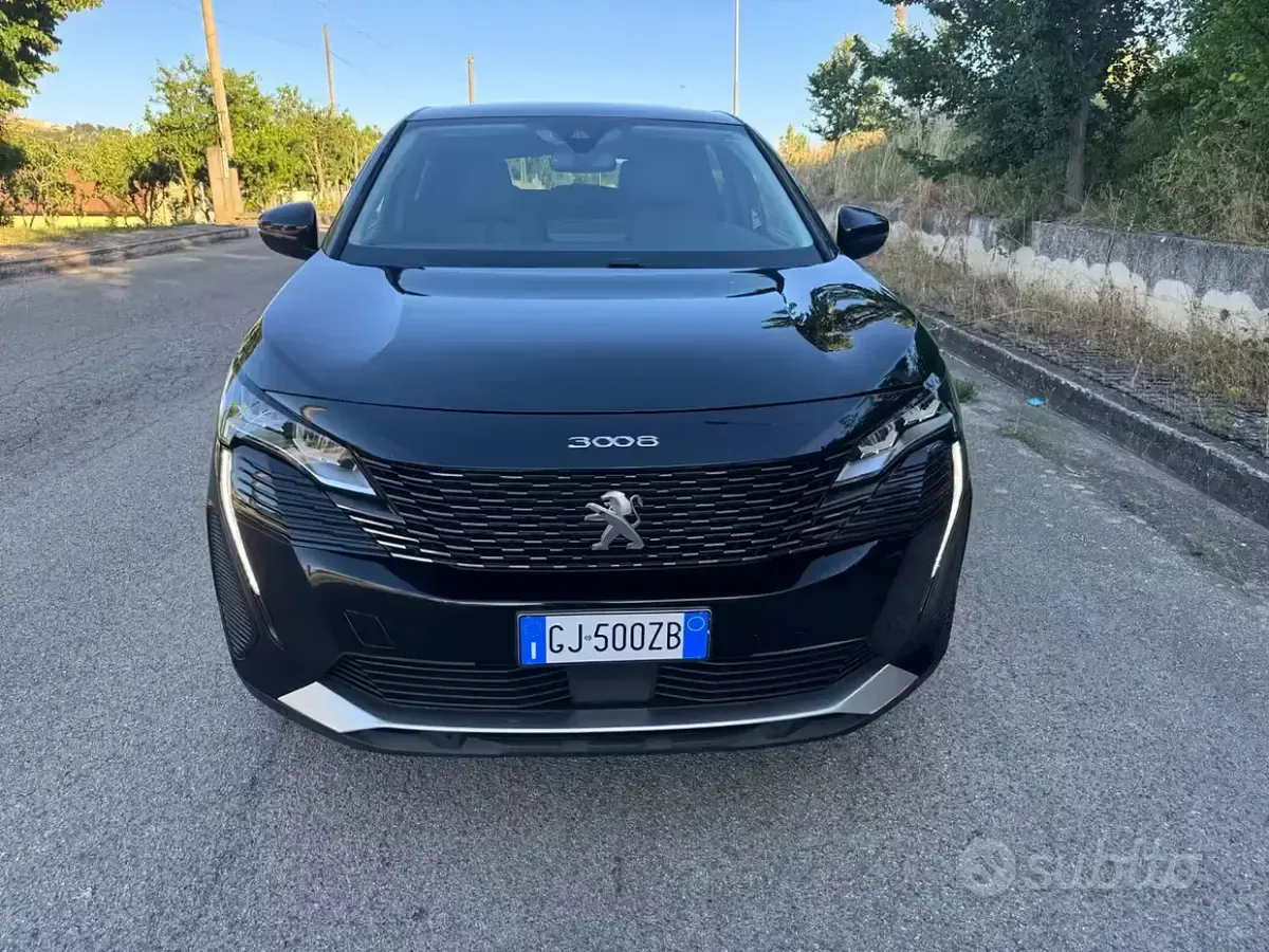 Usata Peugeot 3008 GT 131 CV (96 kW) 2022 Nero SUV