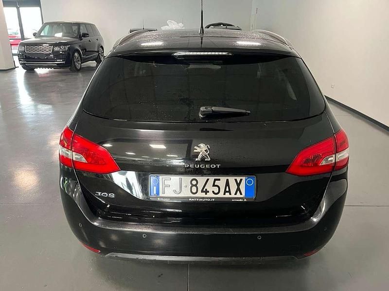 Usata Peugeot 308 SW Allure 120 CV (88 kW) 2017 Nero Station wagon