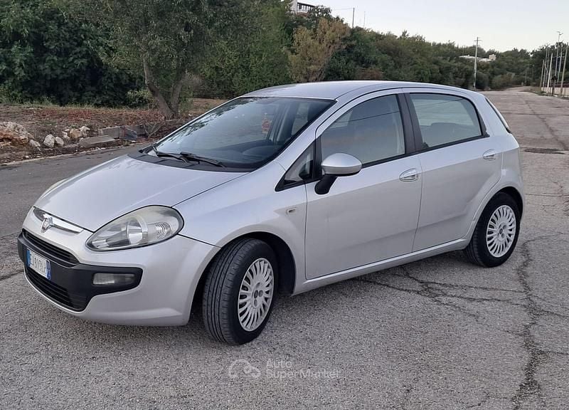 Usata Fiat Punto Evo 75 CV (55 kW) 2011 Grigio Utilitaria