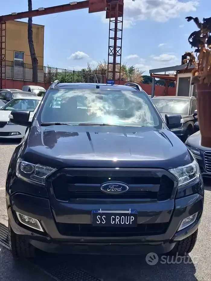 Usata Ford Ranger Wildtrack 160 CV (117 kW) 2018 Grigio Pick-up