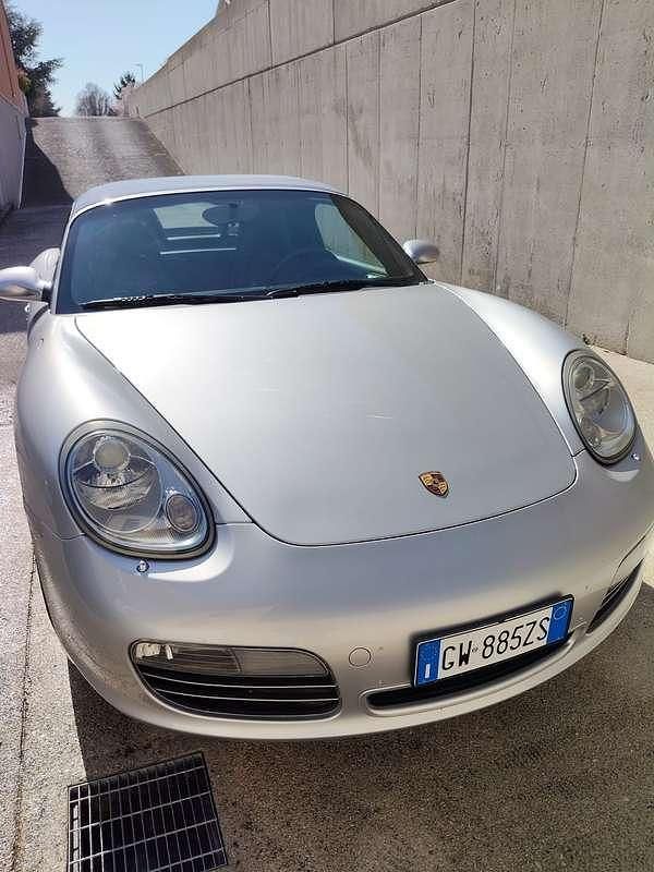 Usata Porsche Boxster 280 CV (205 kW) 2006 Argento Cabrio