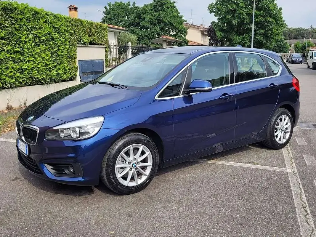 Usata BMW 216 Active Tourer 116 CV (85 kW) 2018 Blu/azzurro Monovolume