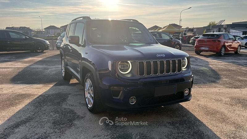 Usata Jeep Renegade Limited 120 CV (88 kW) 2020 Blu SUV