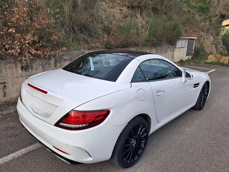Usata Mercedes SLC250 AMG line 204 CV (150 kW) 2016 Bianco Cabrio