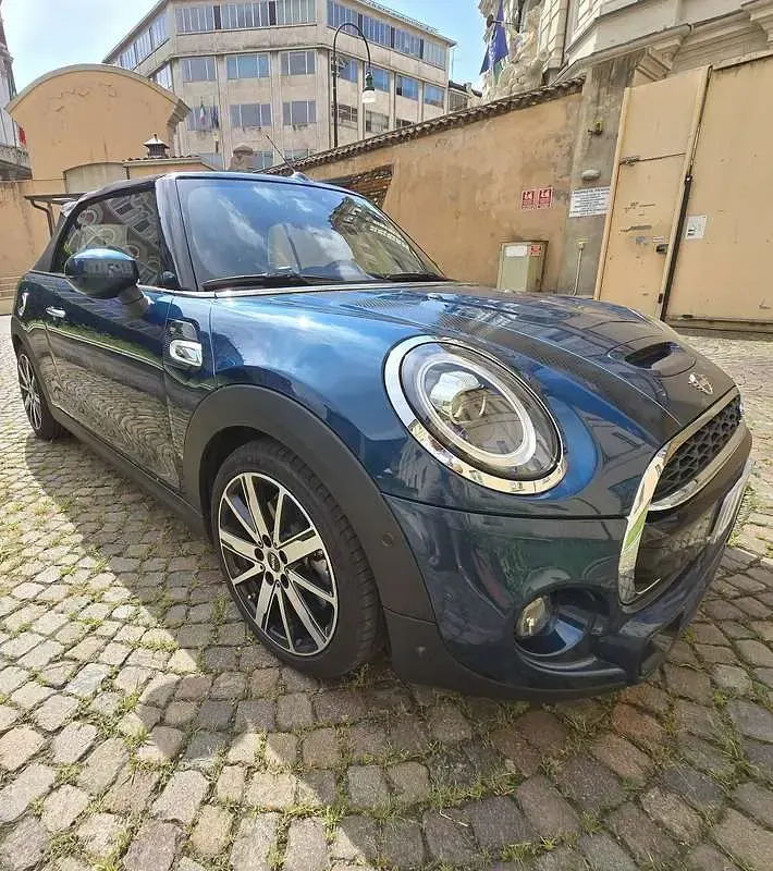 Usata Mini Cooper S Cabriolet 192 CV (141 kW) 2020 Blu/azzurro Cabrio