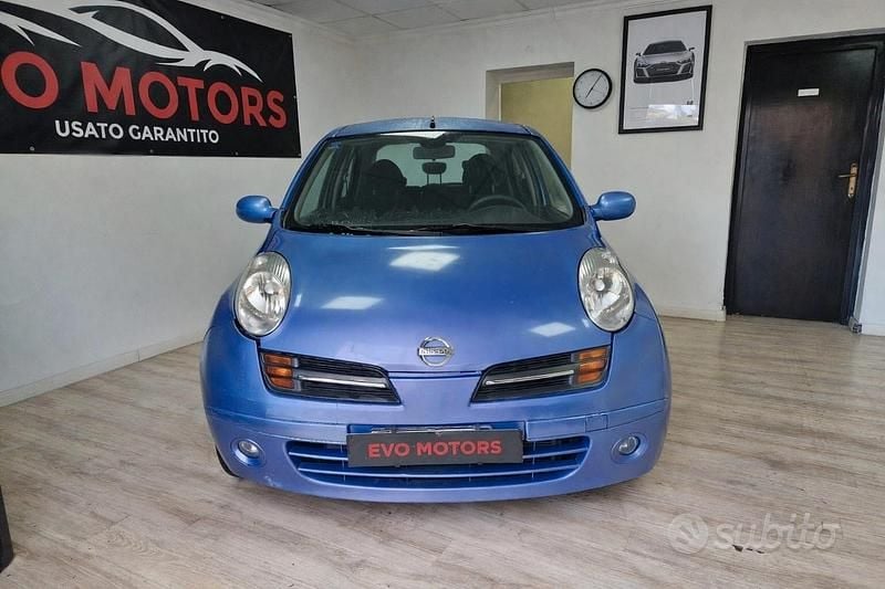 Usata Nissan Micra 80 CV (58 kW) 2005 Blu Berlina